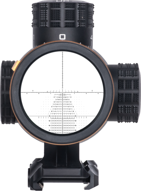 TREMOR3 reticle downscope view