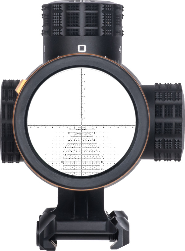 TREMOR5 reticle downscope view