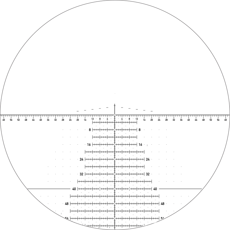 H59-MOA full reticle view