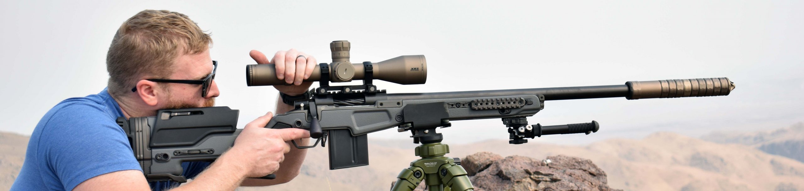 Precision rifle with Horus H59 optic in field conditions