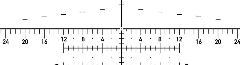 H59-MOA reticle diagram