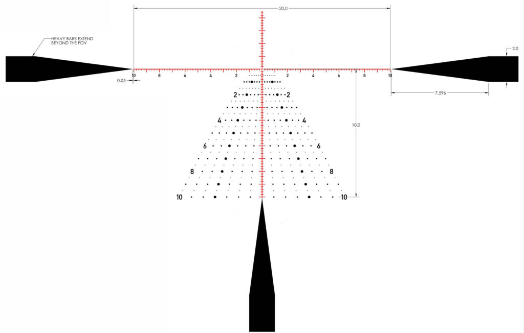 TREMOR9 dimensional drawing callout