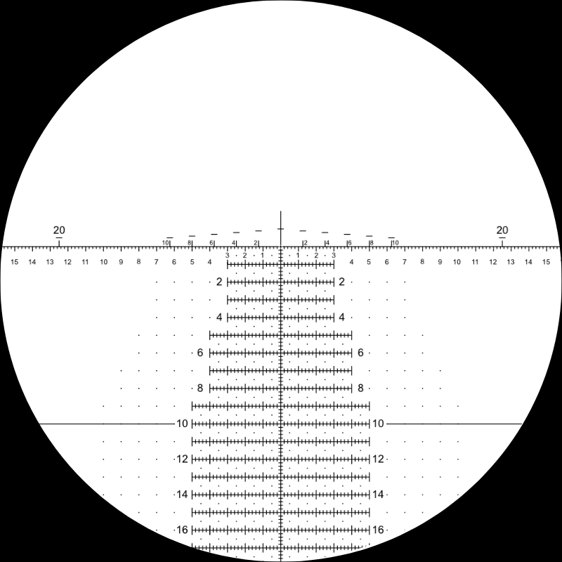 H59 Revolutionary Riflescope Reticle
