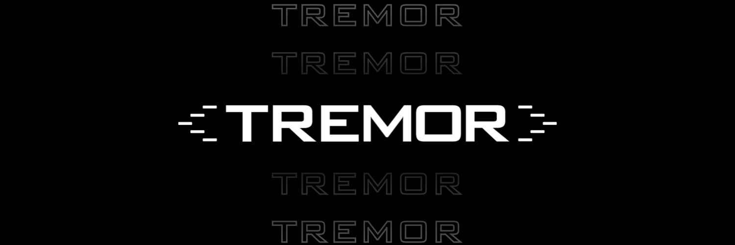 TREMOR Series Reticles Logo with Milling Chevrons