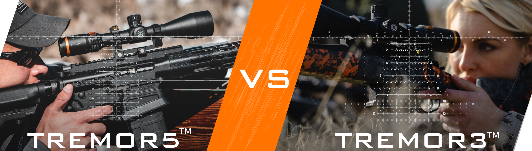 TREMOR3 vs TREMOR5 Reticle Comparison
